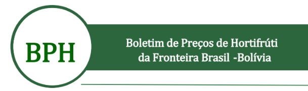 Décima primeira edição Boletim de Preço de Hortifrúti, maio de 2023