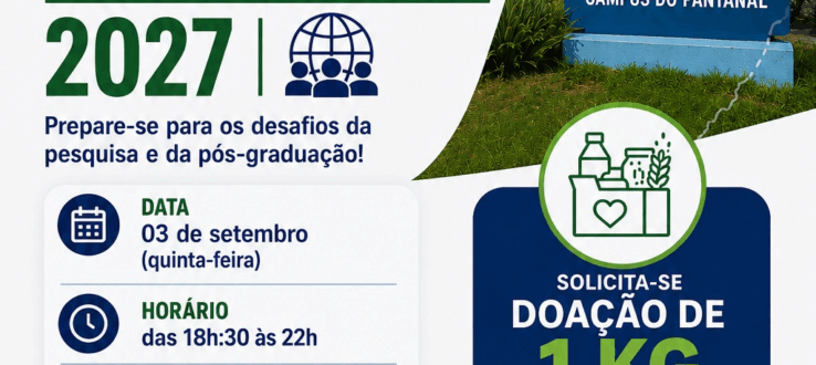 Convite: Curso de Extensão Preparatório para Elaboração de Pré-projeto de Pesquisa